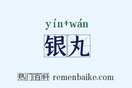 银丸是什么意思的图片
